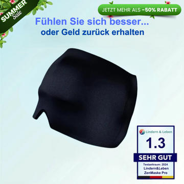 Lindern & Leben ZenMaske Pro - Migräne Maske