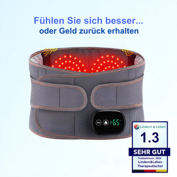 Lindern & Leben® Therapeutischer Heiz- und Massagete Gürtel